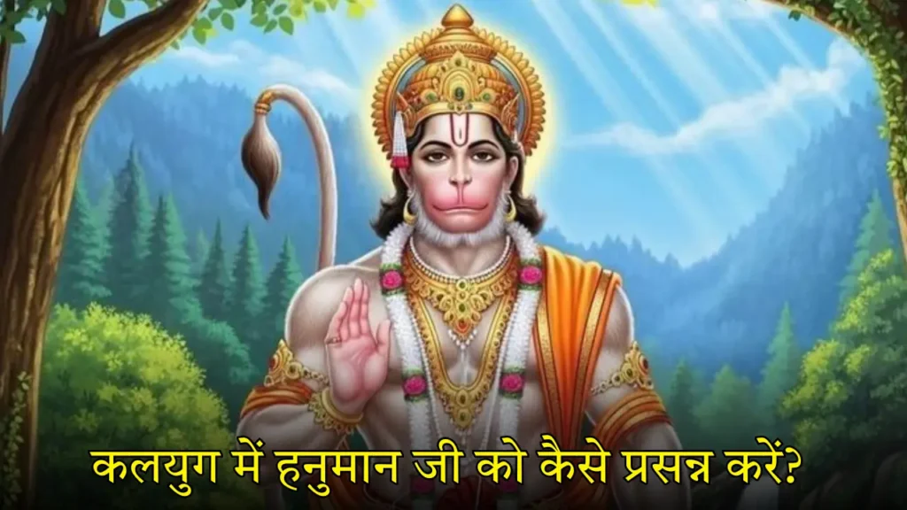 कलयुग में हनुमान जी को कैसे प्रसन्न करें